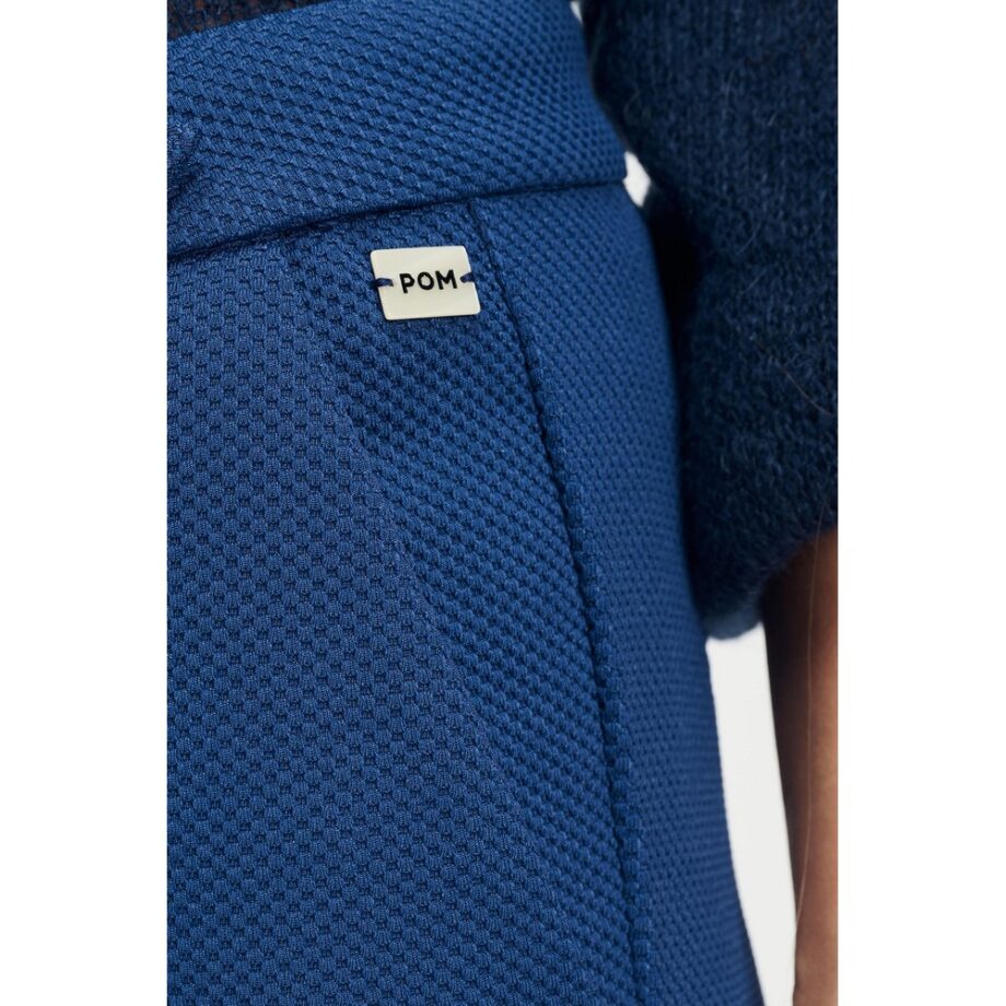 Pom Amsterdam SP9049 Hose PANTS - Wide Leg Sapphire Blue