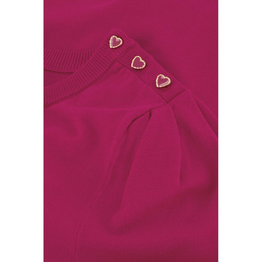 Fabienne Chapot Molly Scrunch Pullover spicy pink