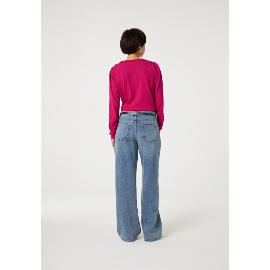 Fabienne Chapot Molly Scrunch Pullover spicy pink