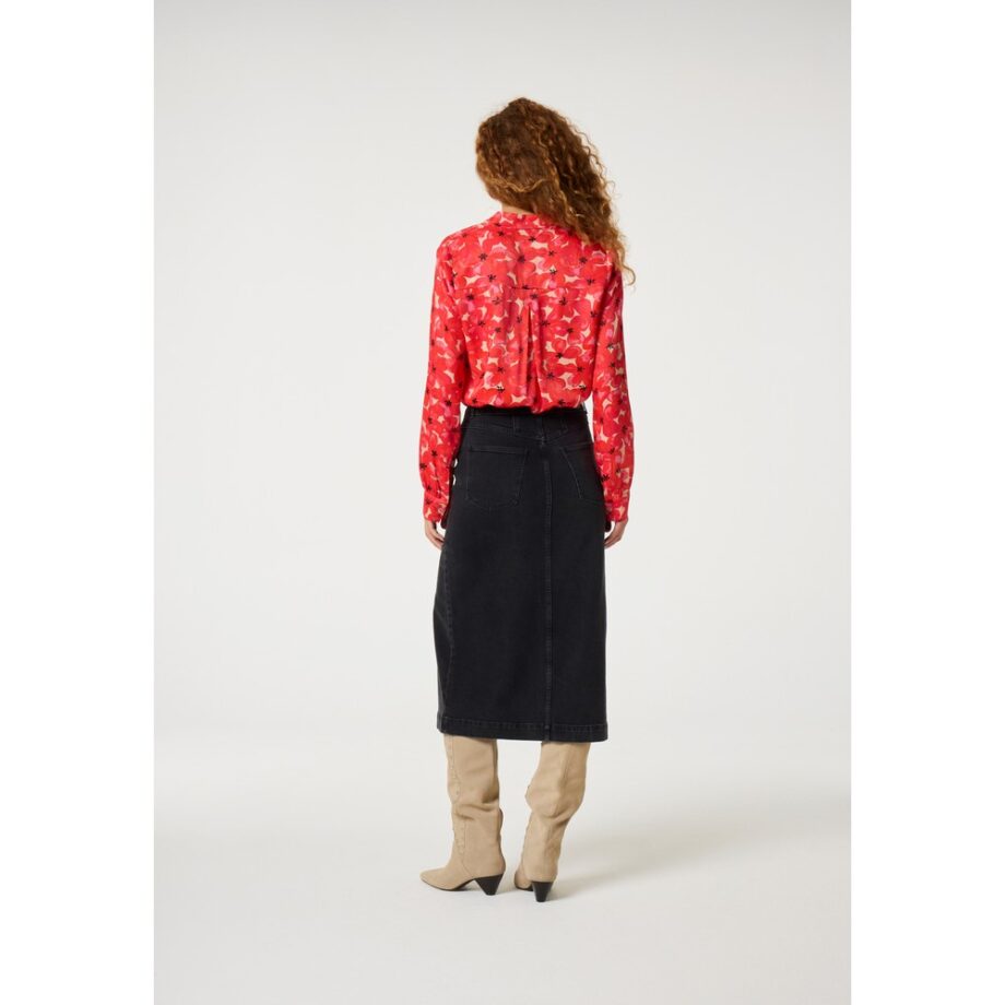 Fabienne Chapot Carmel Denim Skirt Jeansrock washed black