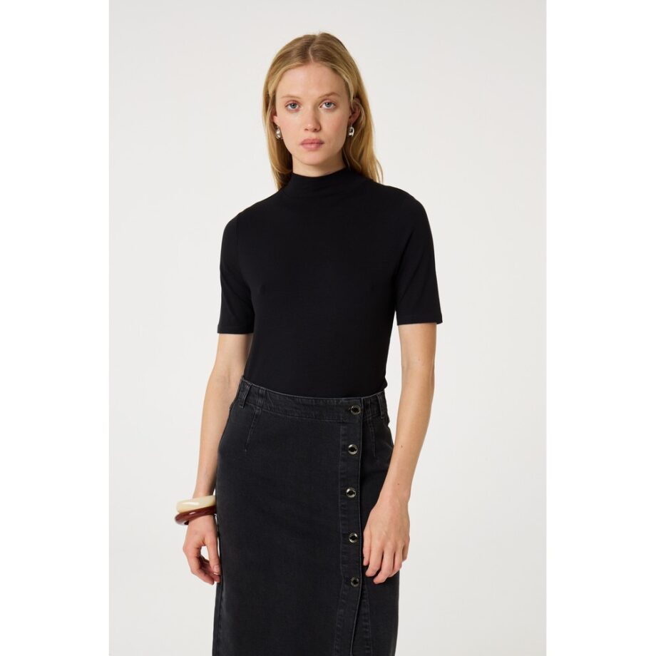 Fabienne Chapot Carmel Denim Skirt Jeansrock washed black