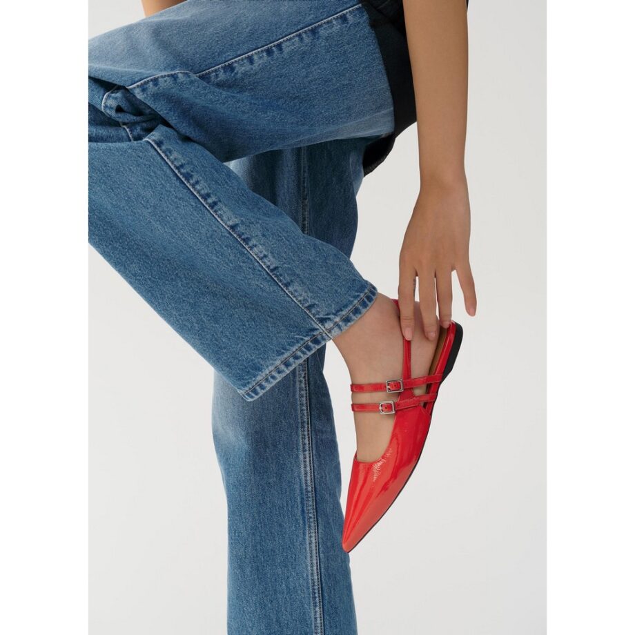 Vagabond HERMINE spitze Ballerinas flame red