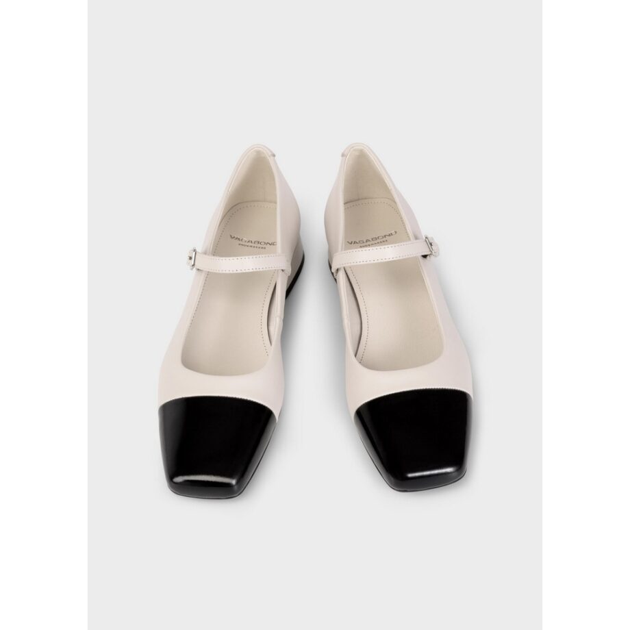 Vagabond DEBBI Mary-Jane Pumps offwhite schwarz