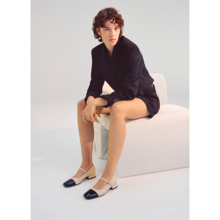 Vagabond DEBBI Mary-Jane Pumps offwhite schwarz