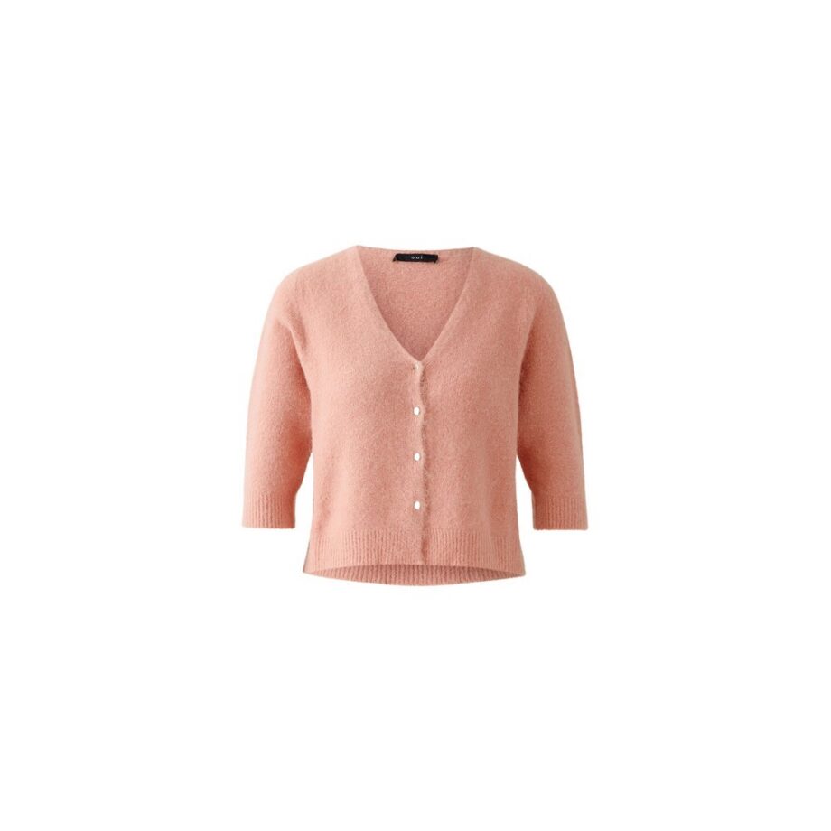 Oui 91781 Jacke Strickjacke coral punch