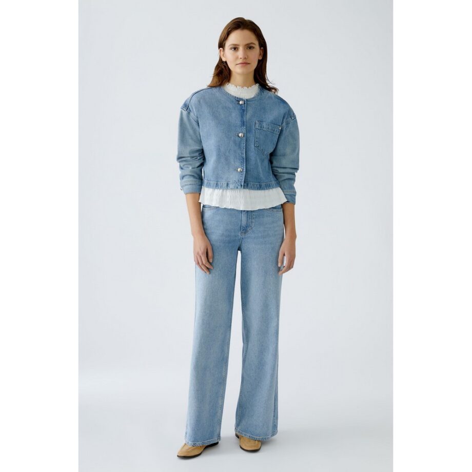 Oui 91791 Jacke blue denim