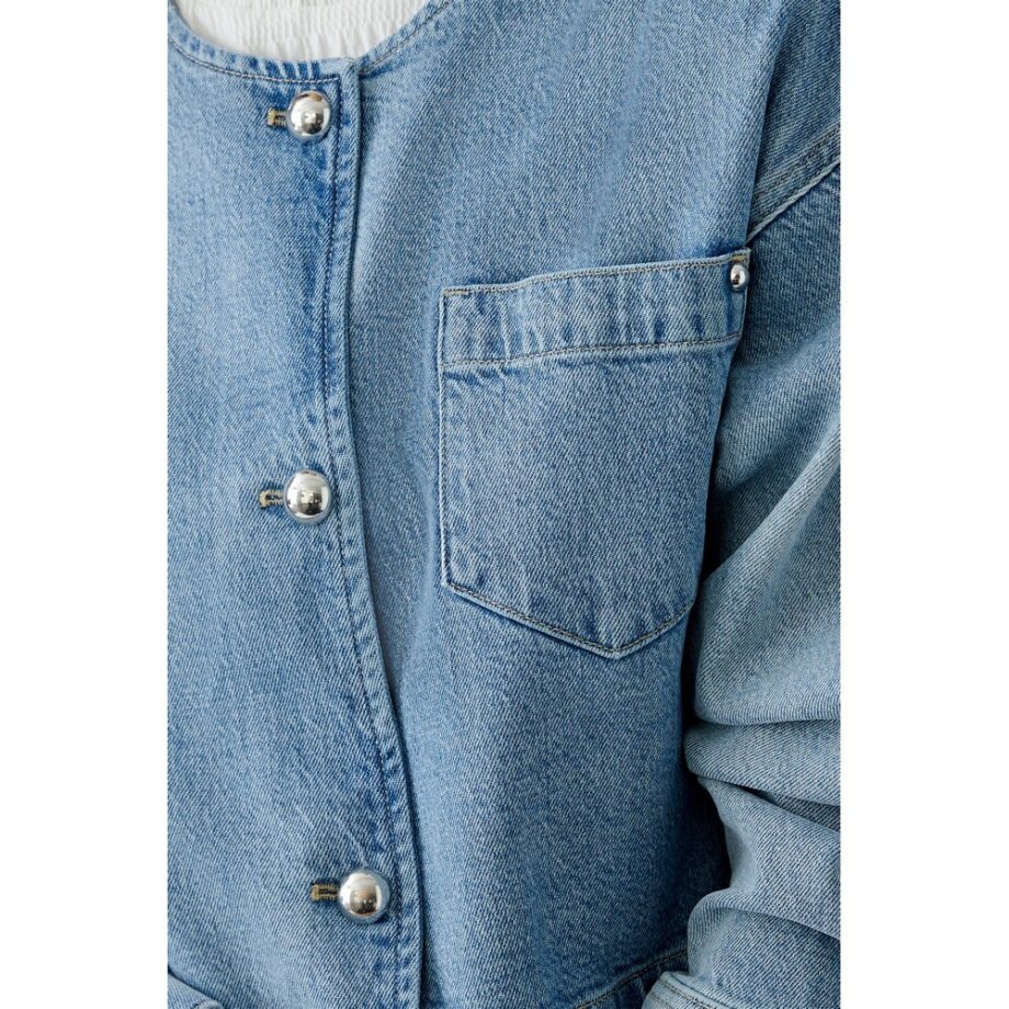 Oui 91791 Jacke blue denim