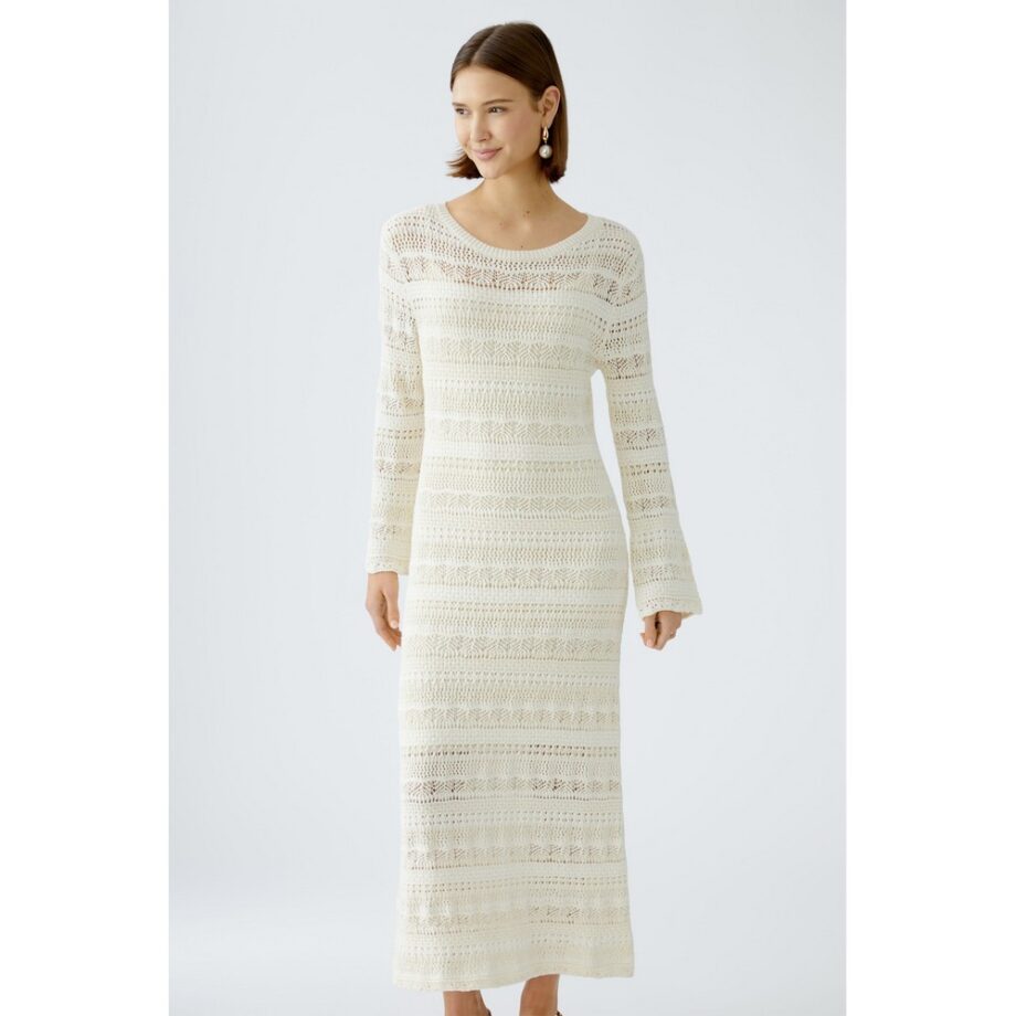 Oui 92408 Kleid white offwhite