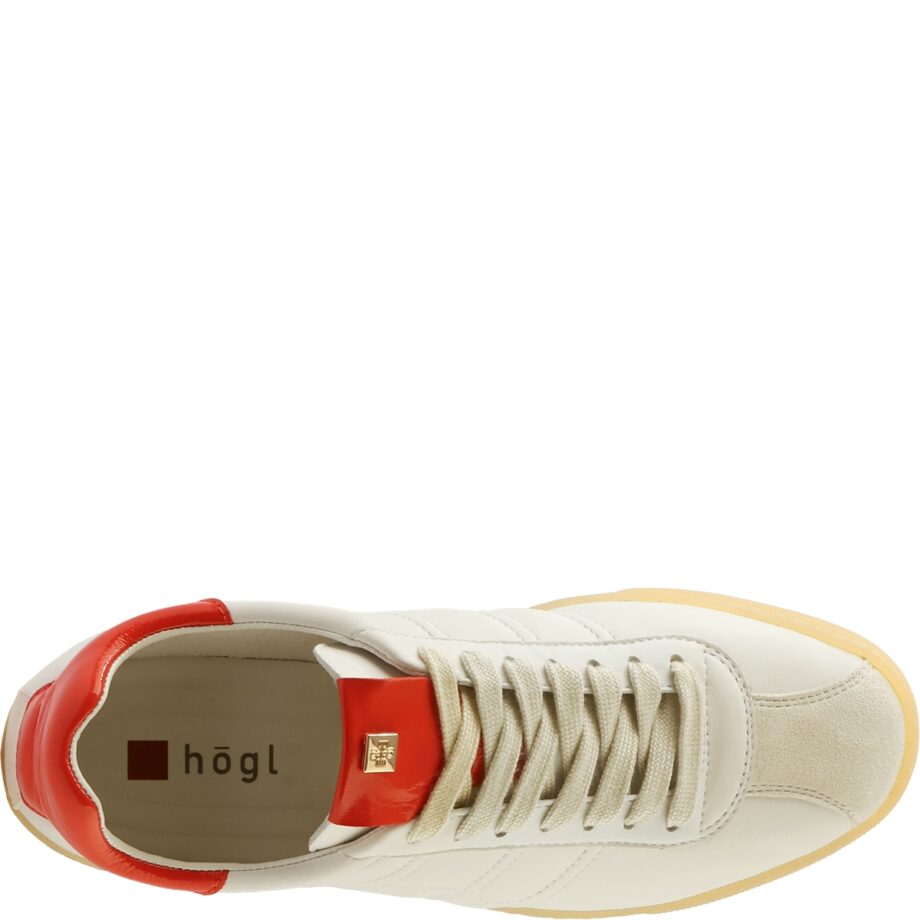 Högl SAM 9-100310-0244 Sneaker weiß koralle