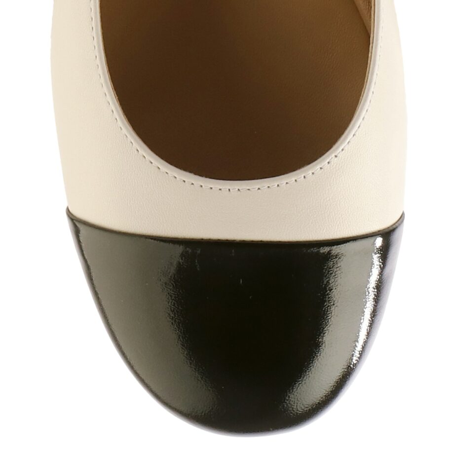 Högl SYLVIE 9-100520-1201 Ballerina Creme / Schwarz