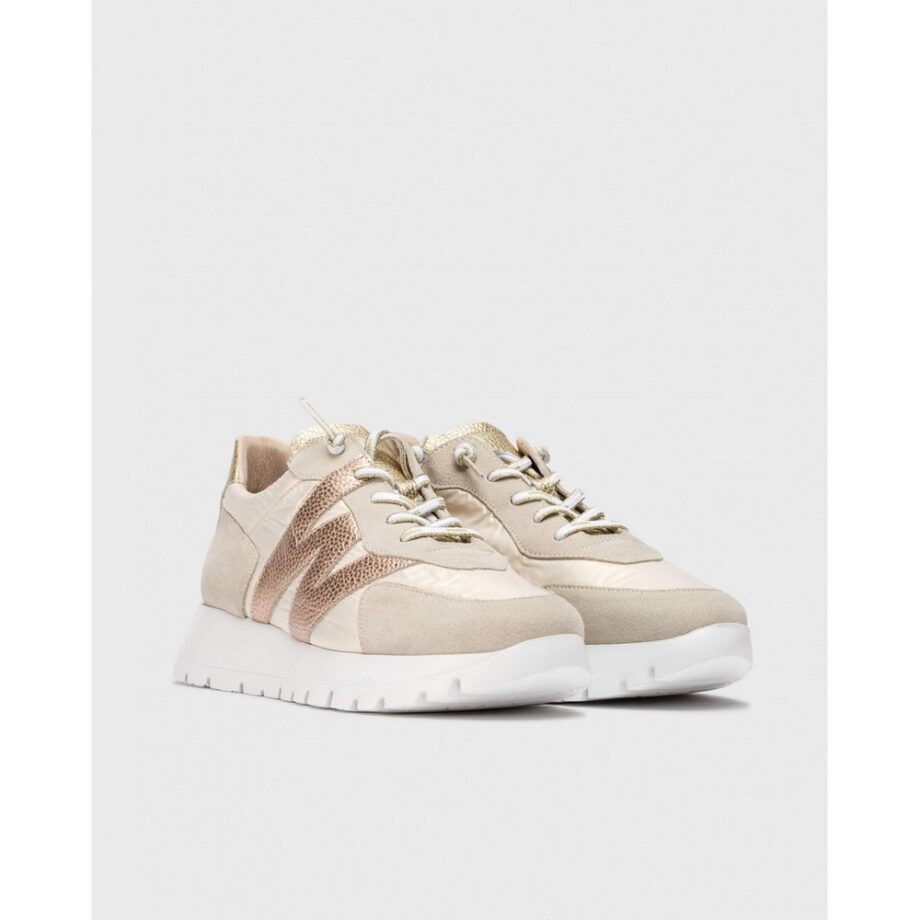 Wonders A-2464 Plateau Sneaker OSLO sand