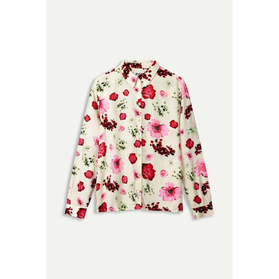Pom Amsterdam SP9083 Bluse Mila Bouquet Cream