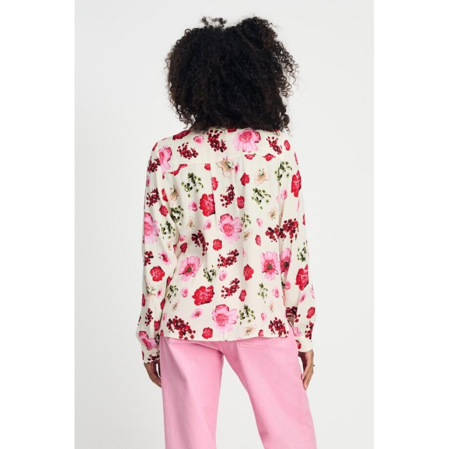 Pom Amsterdam SP9083 Bluse Mila Bouquet Cream
