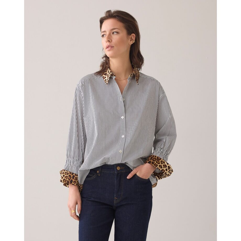 Summum 2s3283-11703 Bluse Blouse animal print
