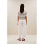 By-bar Amsterdam cruz stripe pullover navy stripe