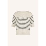 By-bar Amsterdam cruz stripe pullover navy stripe