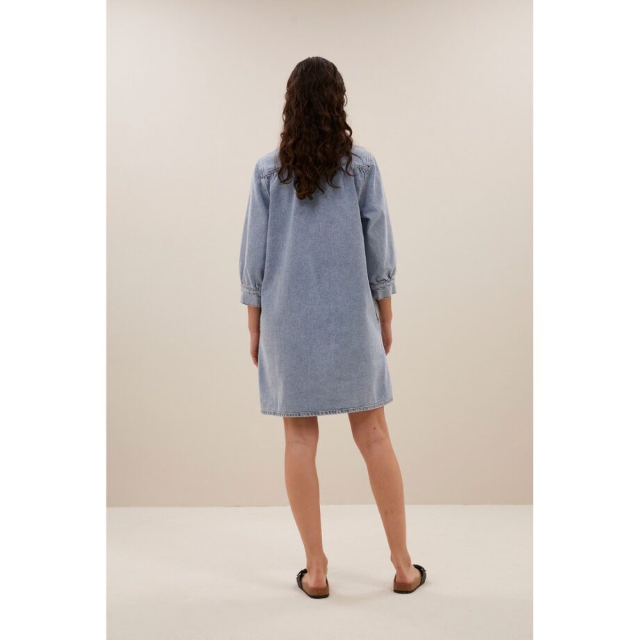 By-bar Amsterdam flynth denim dress Jeanskleid light denim