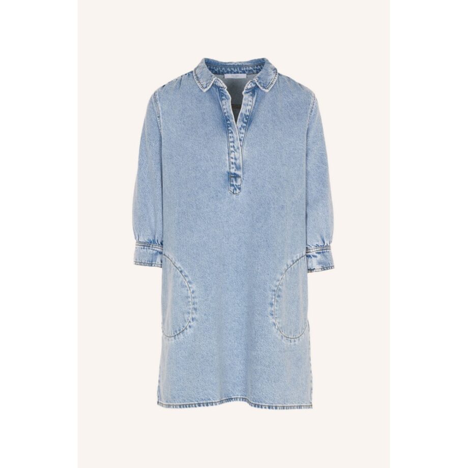 By-bar Amsterdam flynth denim dress Jeanskleid light denim