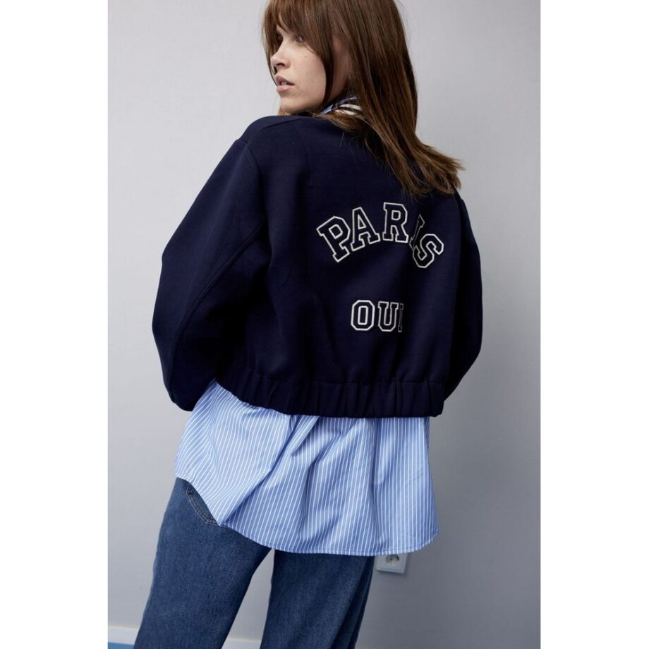 Oui 91792 Jacke Blouson dark blue