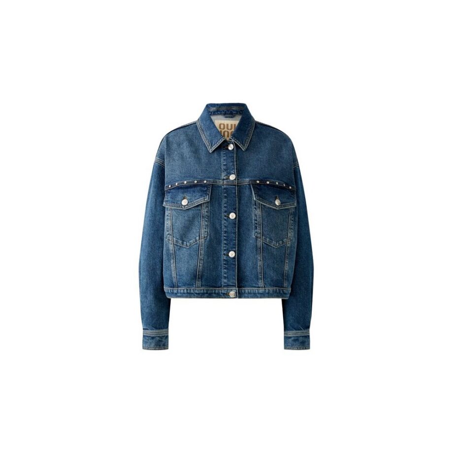 Oui 91793 Jacke dark blue denim