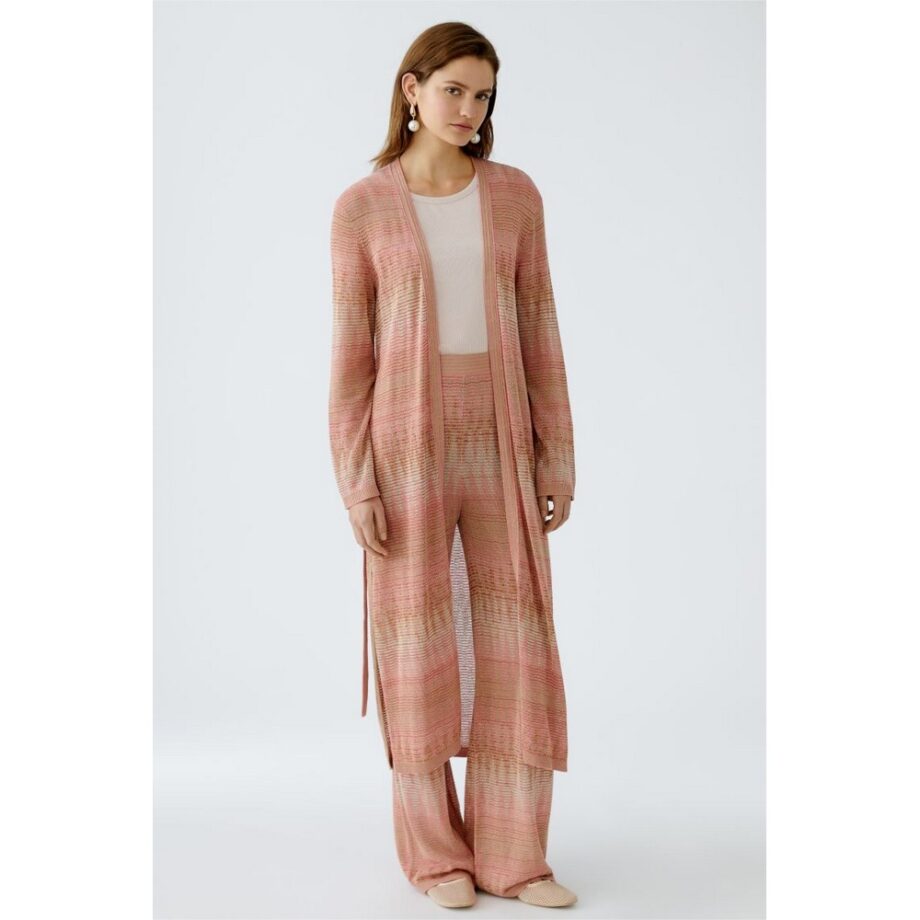 Oui 92116 Hose mit Lurex rose gold