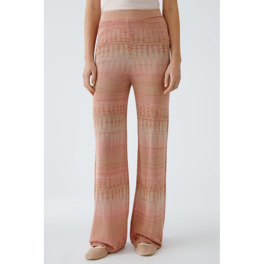 Oui 92116 Hose mit Lurex rose gold
