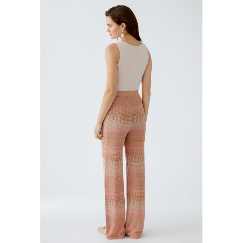 Oui 92116 Hose mit Lurex rose gold
