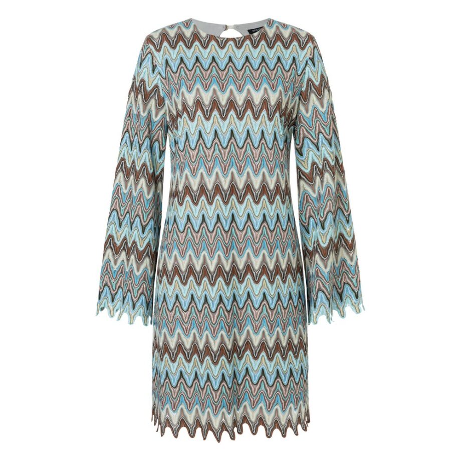 Ana Alcazar 041305-3681-003 Kleid Zefona blau multi