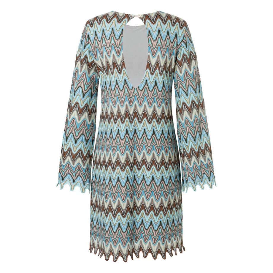 Ana Alcazar 041305-3681-003 Kleid Zefona blau multi