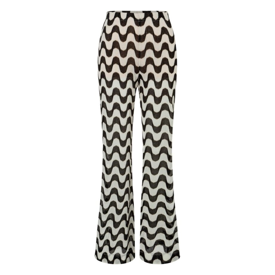 Ana Alcazar 051315-3683-001 Hose Zomia schwarz weiß gold