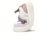 Crickit OAKLI Sneaker Turnschuh low mit Easy-In weiß mit rose