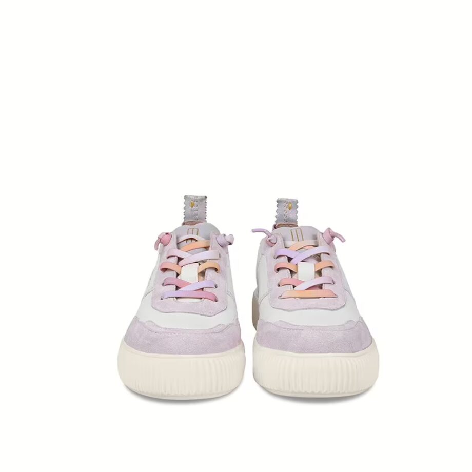 Crickit OAKLI Sneaker Turnschuh low mit Easy-In weiß mit rose