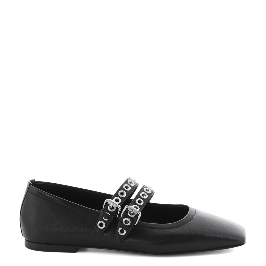 Kennel & Schmenger LEILA 51-11640.310 Flats Ballerinas Riemchen Pumps schwarz