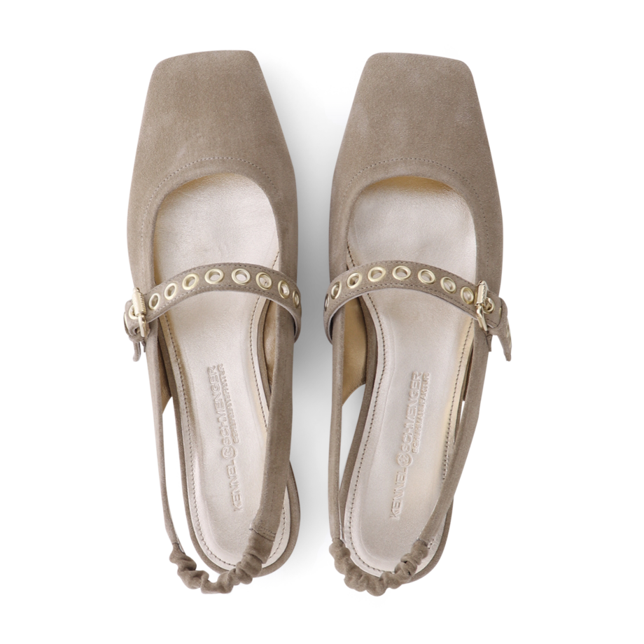 Kennel & Schmenger LEILA 51-11740.366 Flats Slingpumps taupe