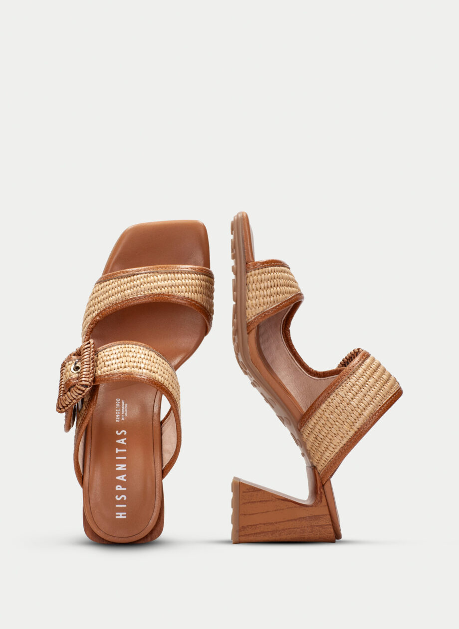Hispanitas Slingback Sandale Pantolette miami leder RHV254048