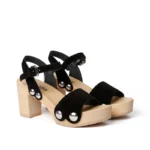 Softclox S3337 EILYN High Heel Sandalette kaschmir schwarz natur