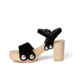 Softclox S3337 EILYN High Heel Sandalette kaschmir schwarz natur