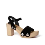 Softclox S3337 EILYN High Heel Sandalette kaschmir schwarz natur