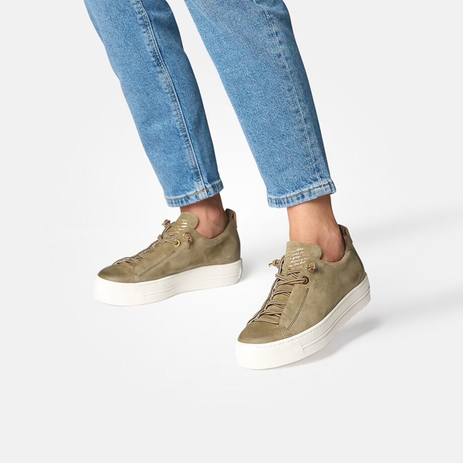 Paul Green 5017-357 Sneaker SUPER SOFT Pauls grün
