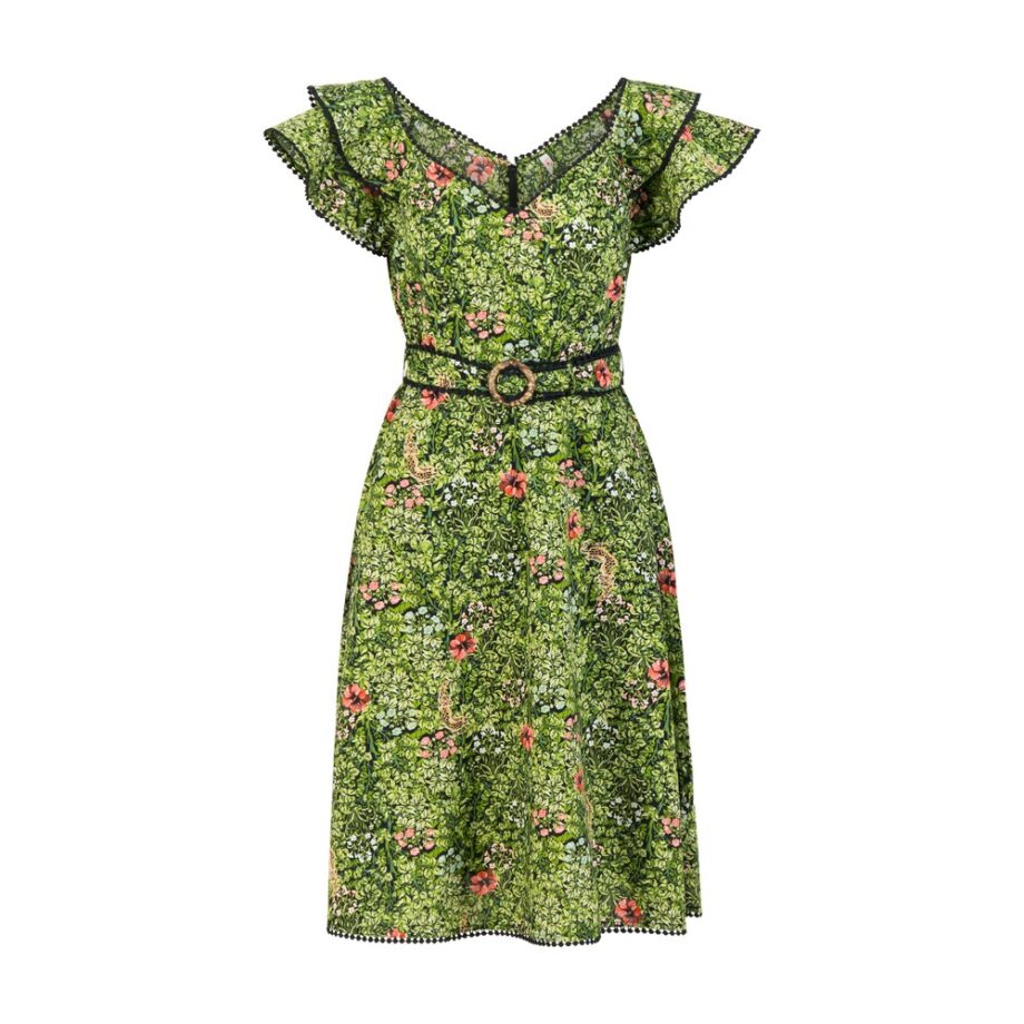 Blutsgeschwister 001251-201-01411 Kleid Sommerkleid Festliches Kleid Falbala Festival wild and shy