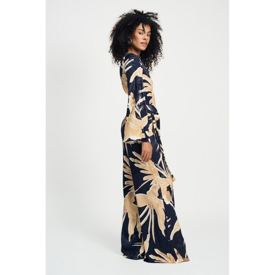 Pom Amsterdam SP9181 JUMPSUIT - One Shoulder Artisan Sand
