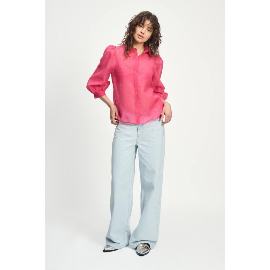 Pom Amsterdam SP9086 Bluse BLOUSE Raspberry Dots