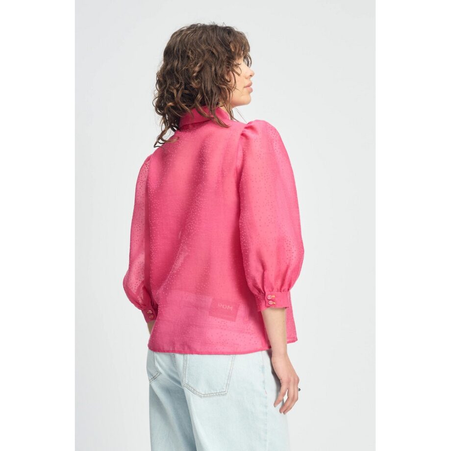 Pom Amsterdam SP9086 Bluse BLOUSE Raspberry Dots