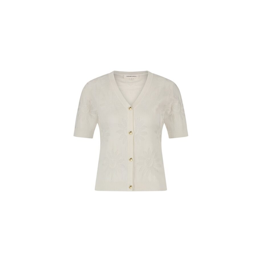 Fabienne Chapot Maddy Cardigan Strickjacke cosy white