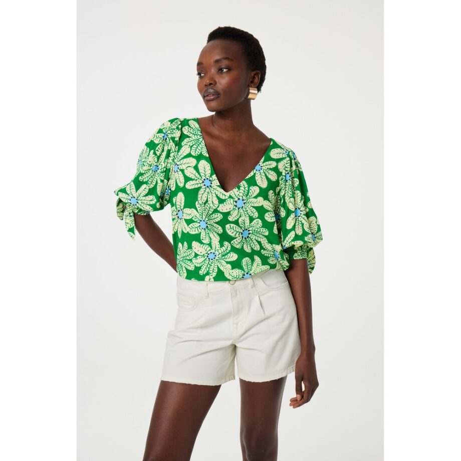 Fabienne Chapot Nacha Top Blusentop green blue