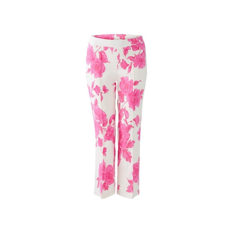 Oui 92820 Hose white pink