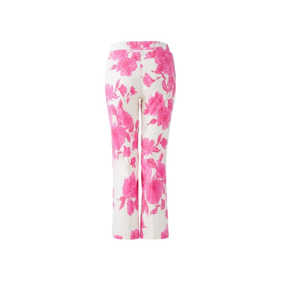 Oui 92820 Hose white pink
