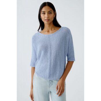 Oui  92981 Pullover powder blue