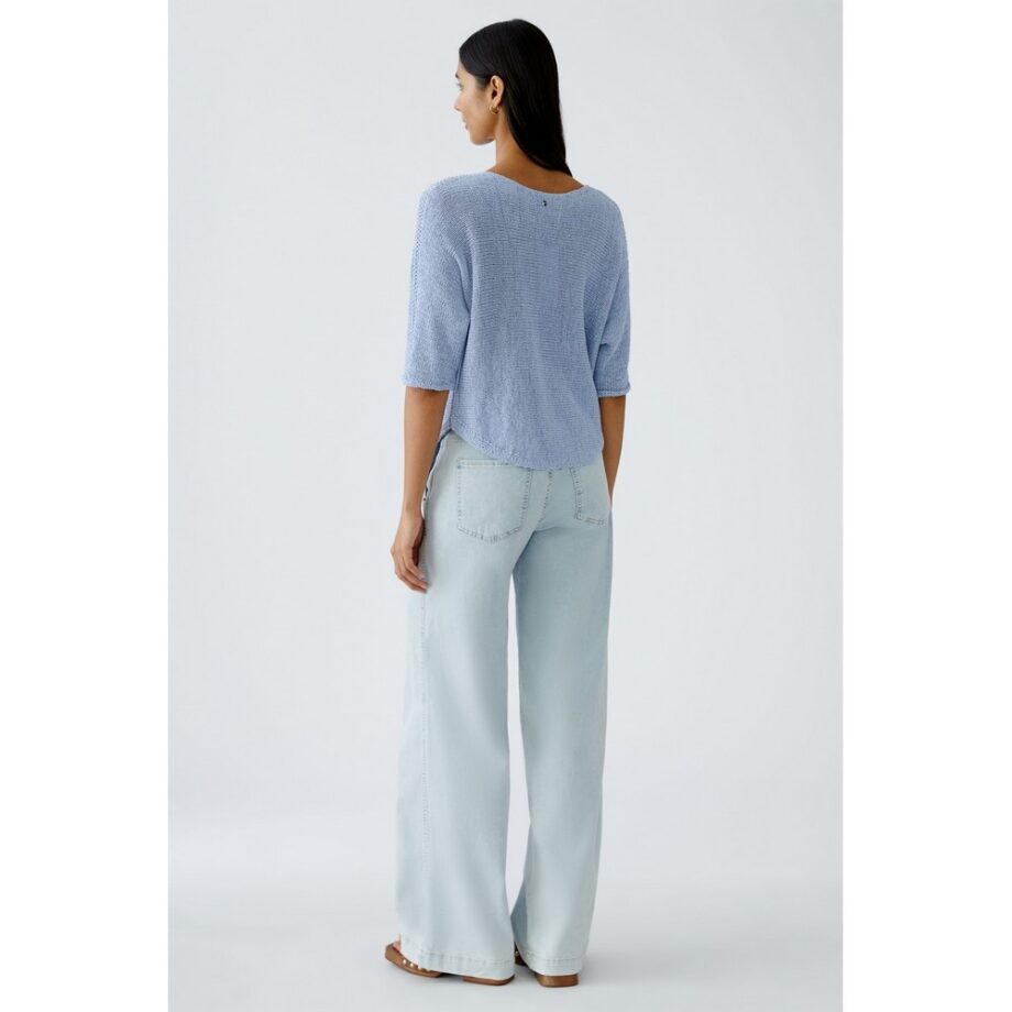 Oui  92981 Pullover powder blue