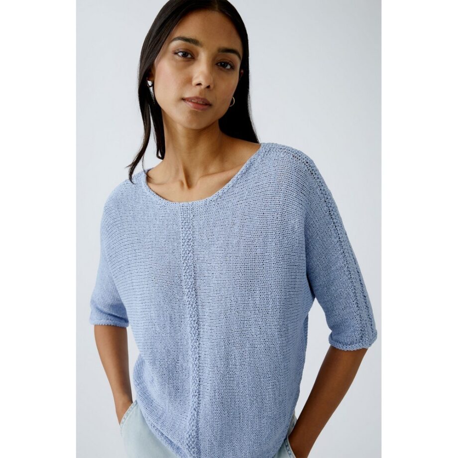 Oui  92981 Pullover powder blue